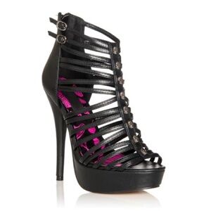 Abbey Dawn strappy heels